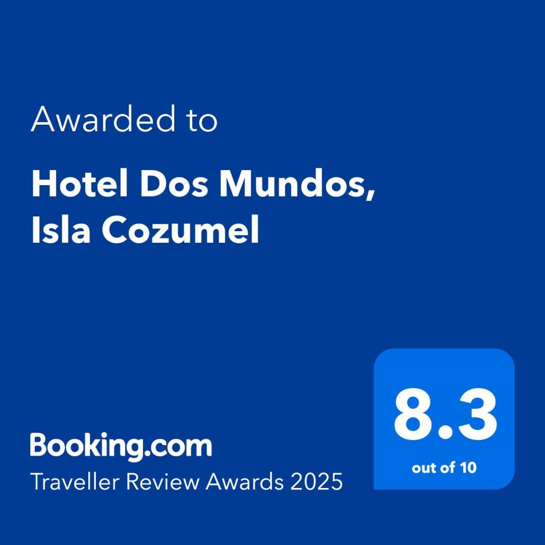 Hotel Dos Mundos, Isla 코수멜 외부 사진